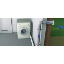 Maueranschlussstutzen System 100 Mit Rückstauklappe -Werkzeug Verkaufsgeschäft 0 2137Oezpolat Waschkeller 4