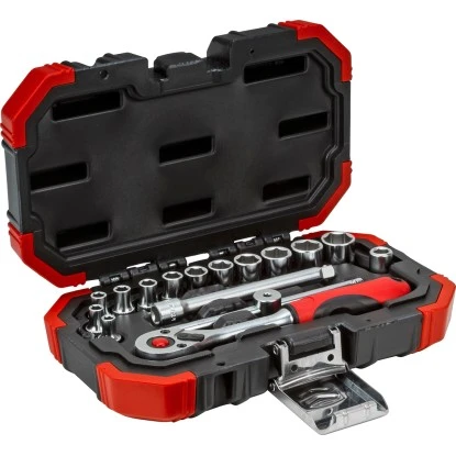 Gedore Steckschlüssel Satz R49003016 6,3 Mm (1/4") 16-teilig 2 Gedore Steckschlüssel Satz R49003016 6,3 Mm (1/4") 16-teilig – Bild 2