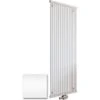 Schulte Design-Heizkörper Kiel Mit Mittenanschluss 1.186 W Pearl-Weiß