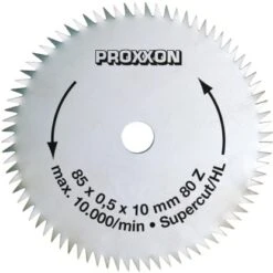 Proxxon Kreissägeblatt Super-Cut 85 Mm 80 Zähne