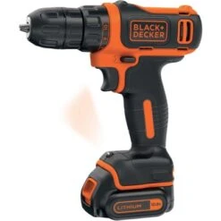 Black & Decker Black+Decker 10,8 V Akku-Bohrschrauber BDCDD12KB Inkl. 1,5 Ah Akkus Mit Koffer -Werkzeug Verkaufsgeschäft 200830 2012 4