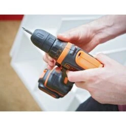 Black & Decker Black+Decker 10,8 V Akku-Bohrschrauber BDCDD12KB Inkl. 1,5 Ah Akkus Mit Koffer -Werkzeug Verkaufsgeschäft 200830 2012 7