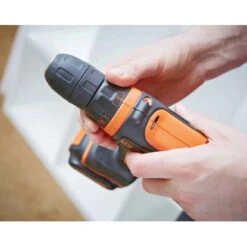 Black & Decker Black+Decker 10,8 V Akku-Bohrschrauber BDCDD12KB Inkl. 1,5 Ah Akkus Mit Koffer -Werkzeug Verkaufsgeschäft 200830 2012 8
