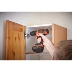 Black & Decker Black+Decker 10,8 V Akku-Bohrschrauber BDCDD12KB Inkl. 1,5 Ah Akkus Mit Koffer -Werkzeug Verkaufsgeschäft 200830 2012 9