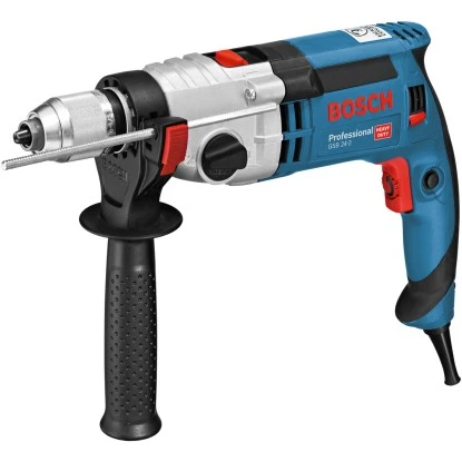 Bosch Professional Schlagbohrmaschine GSB 24-2 1.100 W, Tiefenanschlag & Koffer 1 Bosch Professional Schlagbohrmaschine GSB 24-2 1.100 W, Tiefenanschlag & Koffer