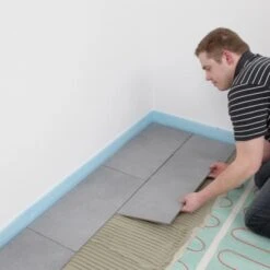 Perobe Elektrische Fußbodentemperierung 230 Volt Heizmatte 3 M² -Werkzeug Verkaufsgeschäft 342447 6946 05