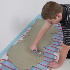 Perobe Warmwasser Fußbodentemperierung 7,5 M² Heizmatte -Werkzeug Verkaufsgeschäft 342451 6957 02