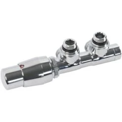 Ximax Heizungs-Installations-Zubehör Mittenanschlussgarnitur Twins Eck 15 Mm Chr