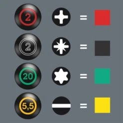 Wera Schraubendrehersatz Stubby Set 1, 5-teilig -Werkzeug Verkaufsgeschäft 370521 2110 8