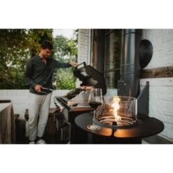 Enders Gas-Terrassenfeuer Nova Ø 36 Cm X 102 Cm Schwarz 5 Enders Gas-Terrassenfeuer Nova Ø 36 Cm X 102 Cm Schwarz -Werkzeug Verkaufsgeschäft 4000591006913 3795 A 03