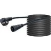 Schwaiger Anschlusskabel Schuko 20 M Schwarz