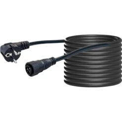 Schwaiger Anschlusskabel Schuko 20 M Schwarz