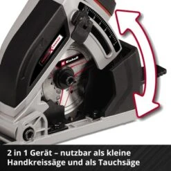 Einhell Power X-Change Akku-Mini Handkreisssäge TE-CS 18/89 Li Solo -Werkzeug Verkaufsgeschäft 4006825646184 2171 09