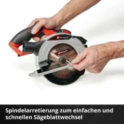 Einhell Power X-Change Akku-Handkreissäge TE-CS 18/165-1 Li Solo -Werkzeug Verkaufsgeschäft 4006825647556 2171 09