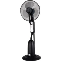 VLC Standventilator Mit Sprühnebelfunktion Schwarz