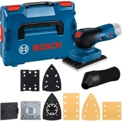 Bosch Professional Akku Schwingschleifer GSS 12V-123 Mit Zubehör