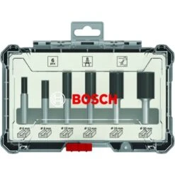 Bosch Nutfräser Set 8 Mm Schaft 6-teilig