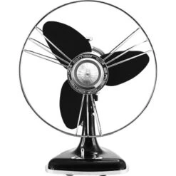 Tischventilator Retro Elvis Schwarz