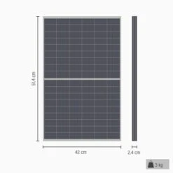 EcoFlow Solarpanel 110 W 5 EcoFlow Solarpanel 110 W -Werkzeug Verkaufsgeschäft 4897082661023 OBI VM 01