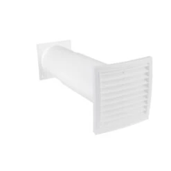 Teleskop-Mauerkasten Rundrohranschluss System 100