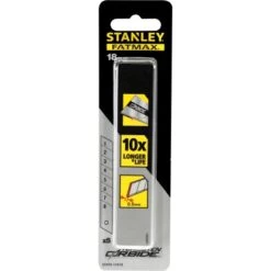Stanley Carbide Abbrechklingen 18 Mm 10 Stück -Werkzeug Verkaufsgeschäft 56387 2012 STHT011818 P1 5