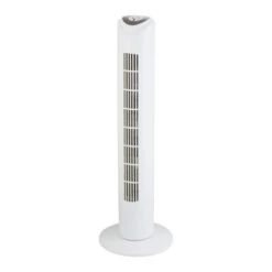 Turmventilator Ø 26 Cm Weiß