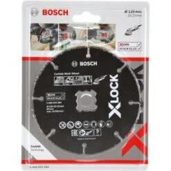 Bosch X-Lock Trennscheiben Carbide Multi Wheel 125 Mm -Werkzeug Verkaufsgeschäft 58 2608619284 bo pro p f 3