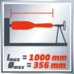 Einhell Drechselbank TC-WW 1000 -Werkzeug Verkaufsgeschäft 5 11013 002 TCWW 1000 VKA3