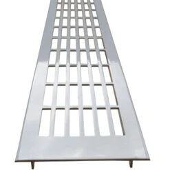 Lüftungsgitter 500 Mm X 70 Mm Für Arbeitsplatten Silber