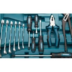 Hyundai Werkzeugset K56 CrV-Stahl 56-teilig -Werkzeug Verkaufsgeschäft 6 praktisch zusammengesetz