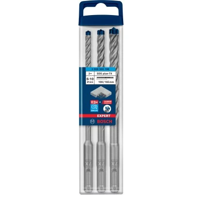Bosch Expert SDS Plus-7X Hammerbohrer-Set 3 Tlg. 1 Bosch Expert SDS Plus-7X Hammerbohrer-Set 3 Tlg.