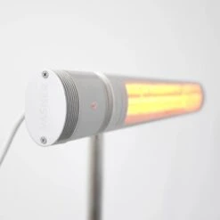 VASNER SlimLine X20 Infrarot-Heizstrahler 2000 Watt Mit Fernbedienung Silber -Werkzeug Verkaufsgeschäft 752917 4832 ECMVSLX20S 3