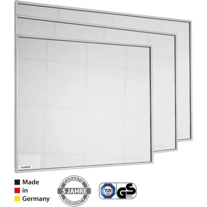Vasner Spiegel-Infrarotheizung Zipris S 600 W Mit Aluminium Rahmen 3 Vasner Spiegel-Infrarotheizung Zipris S 600 W Mit Aluminium Rahmen – Bild 3