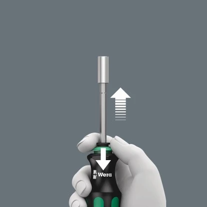 Wera Magazin-Schraubendreher Kraftform Kompakt 28 SB 6,3 Mm (1/4") 4 Wera Magazin-Schraubendreher Kraftform Kompakt 28 SB 6,3 Mm (1/4") – Bild 4