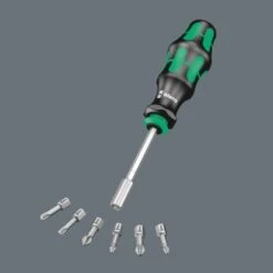 Wera Magazin-Schraubendreher Kraftform Kompakt 28 SB 6,3 Mm (1/4") 16 Wera Magazin-Schraubendreher Kraftform Kompakt 28 SB 6,3 Mm (1/4") -Werkzeug Verkaufsgeschäft 753912 07