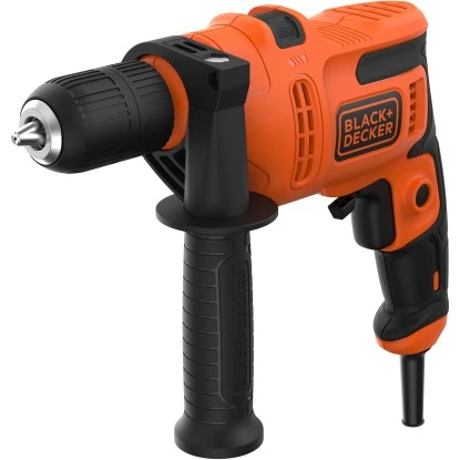 Black & Decker Black+Decker 500 W Schlagbohrmaschine BEH200 Inkl. Tiefenanschlag 1 Black & Decker Black+Decker 500 W Schlagbohrmaschine BEH200 Inkl. Tiefenanschlag