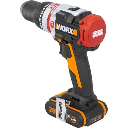 Worx 18 V Akku-Schlagbohrschrauber Mit Hammerfunktion - WX354,inkl. 2 Ah Akku 1 Worx 18 V Akku-Schlagbohrschrauber Mit Hammerfunktion - WX354,inkl. 2 Ah Akku