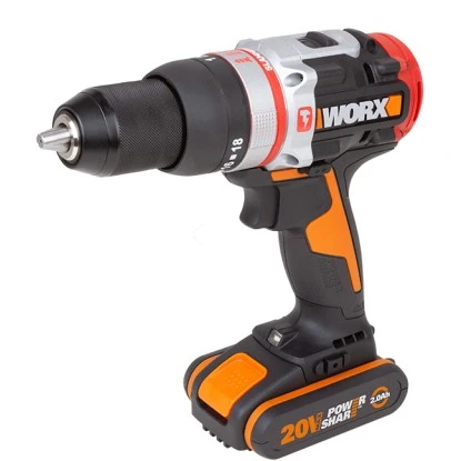 Worx 18 V Akku-Schlagbohrschrauber Mit Hammerfunktion - WX354,inkl. 2 Ah Akku 3 Worx 18 V Akku-Schlagbohrschrauber Mit Hammerfunktion - WX354,inkl. 2 Ah Akku – Bild 3