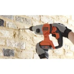 Black & Decker Black+Decker 18 V Akku-Kombihammer BCD900E2K Inkl. 2,5 Ah Akkus Mit Koffer -Werkzeug Verkaufsgeschäft 764597 2012 BCD900E2K A1