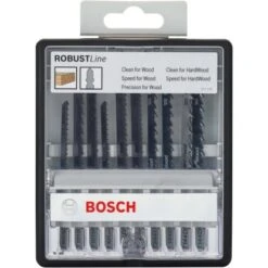 Bosch Stich- Und Säbelsägeblätter-Set Robust Line 10-teilig