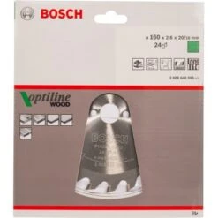 Bosch Kreissägeblatt Optiline Wood 160 Mm X 16 Mm -Werkzeug Verkaufsgeschäft 793257 3058 1