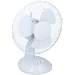 Tischventilator Weiß Ø 23 Cm
