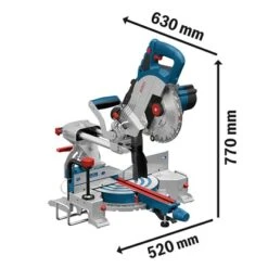 Bosch Professional Akku-Kapp- Und Gehrungssäge Biturbo GCM 18V-216 1.600 W Solo -Werkzeug Verkaufsgeschäft 8385460 VM01