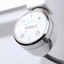 Nordholm Heizpatrone Calypso Anschlusskabel 300 W Steckerfertig Chrom