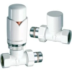 Nordholm Design-Armaturen Set VD-10 Weiß