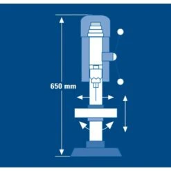 Einhell Säulenbohrmaschine BT-BD501 Mit 9-facher Drehzahlabstufung 500 W -Werkzeug Verkaufsgeschäft 851055 2171 12