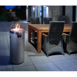 Buschbeck Terassenheizer Loungefeuer Faro Grau 7,5 KW -Werkzeug Verkaufsgeschäft 870668 4224 7