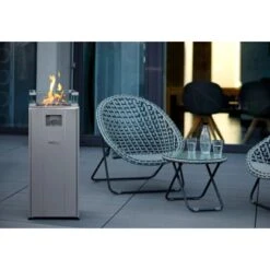 Buschbeck Terassenheizer Loungefeuer Malta Grau 7,5 KW -Werkzeug Verkaufsgeschäft 870675 4224 11