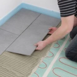 Perobe Elektrische Fußbodentemperierung 230 Volt Heizmatte 10 M² -Werkzeug Verkaufsgeschäft 889930 3434 05