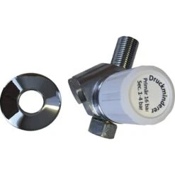 Druckminderer Mit Integriertem Schmutzfilter Messing Verchromt 21 Mm (1/2")
